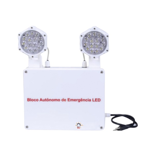 BLOCO AUTÔNOMO 2 FARÓIS LED 18W IP66