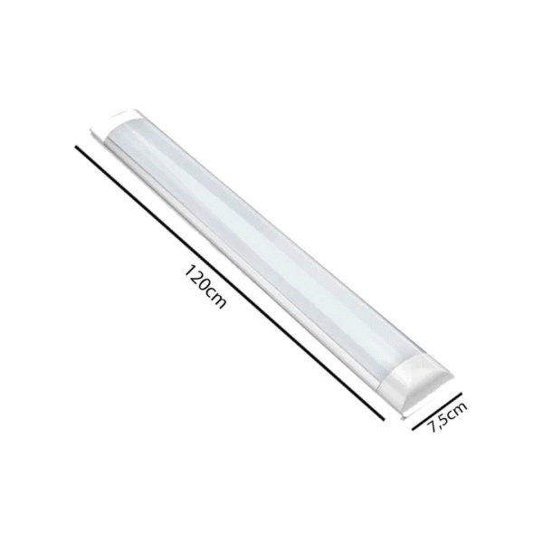 LUMINARIA LINEAR CALHA SLIM 120CM SOBREPOR 36W LED 6500K VLR