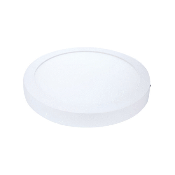 LUMINÁRIA LED PAINEL PLAFON  REDONDO DE SOBREPOR 18W