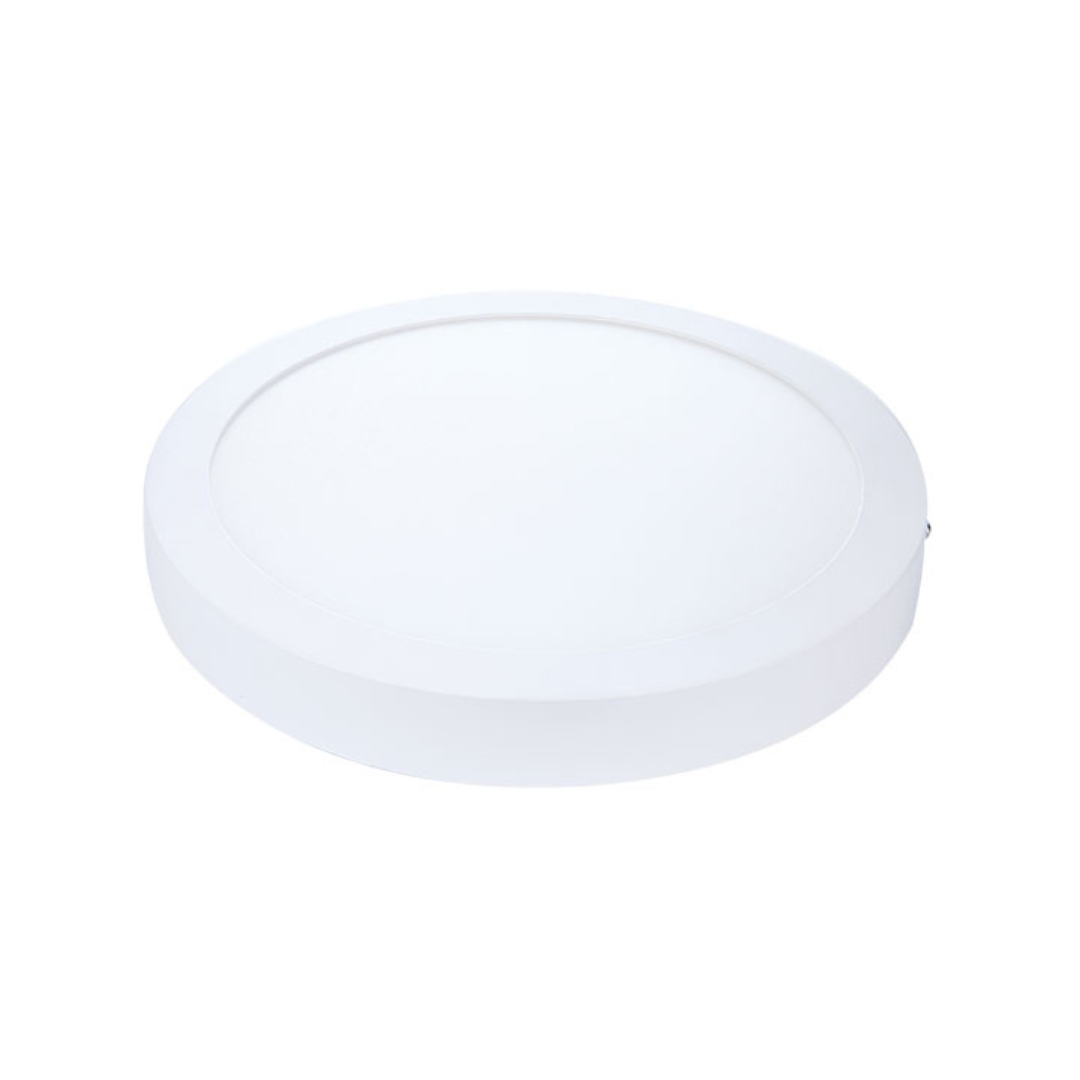 34 LUMINÁRIA LED PAINEL PLAFON REDONDO DE SOBREPOR 18W - Imagem 1