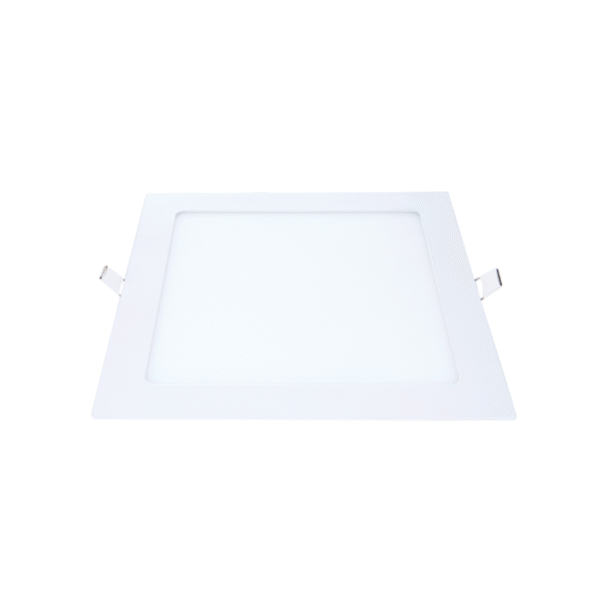 LUMINÁRIA LED PAINEL PLAFON QUADRADO DE EMBUTIR 24W