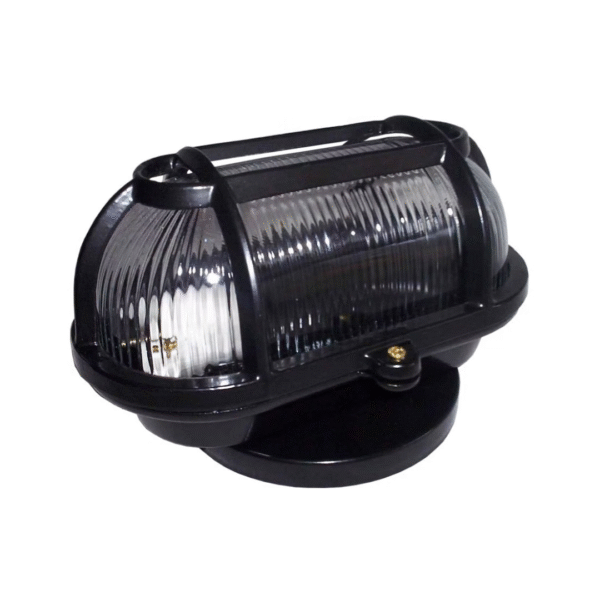 LUMINÁRIA TARTARUGA DE ALUMINÍNIO GRANDE VIDRO PRISMÁTICO FM