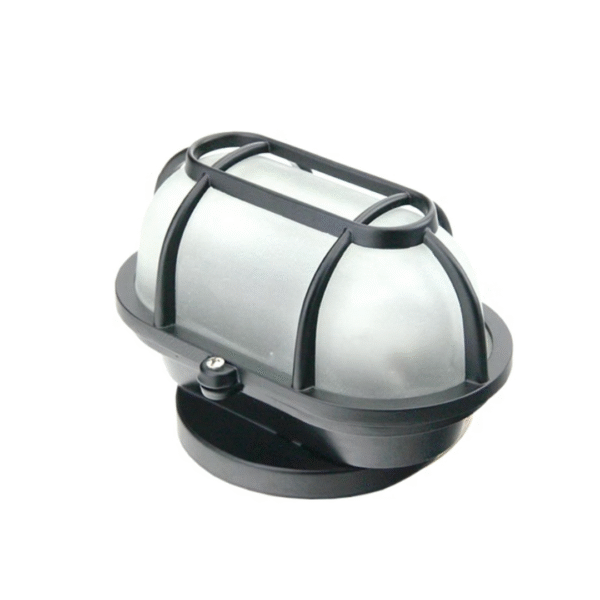 LUMINÁRIA TARTARUGA DE ALUMÍNIO PEQUENA VIDRO FOSCO FM