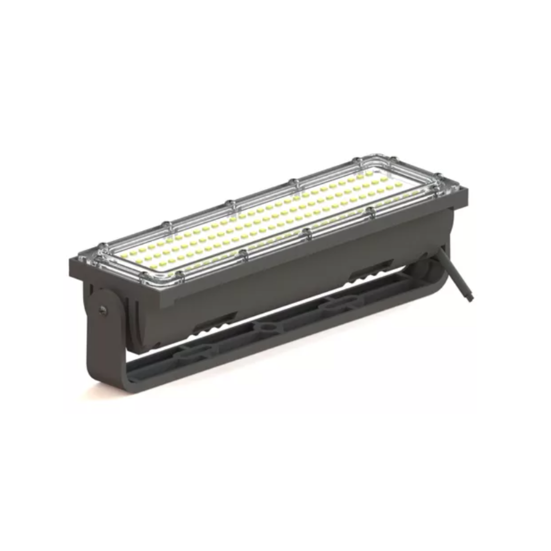 65 REFLETOR LED MODULAR 50W HOLOFOTE IP66/67 BRANCO FRIO - Imagem 1